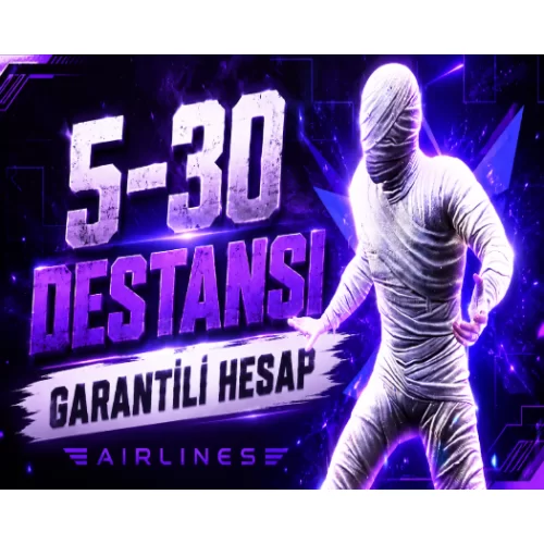 ⭐BOŞ YOK 5-30 DESTANSI GARANTİLİ HESAPLAR⭐